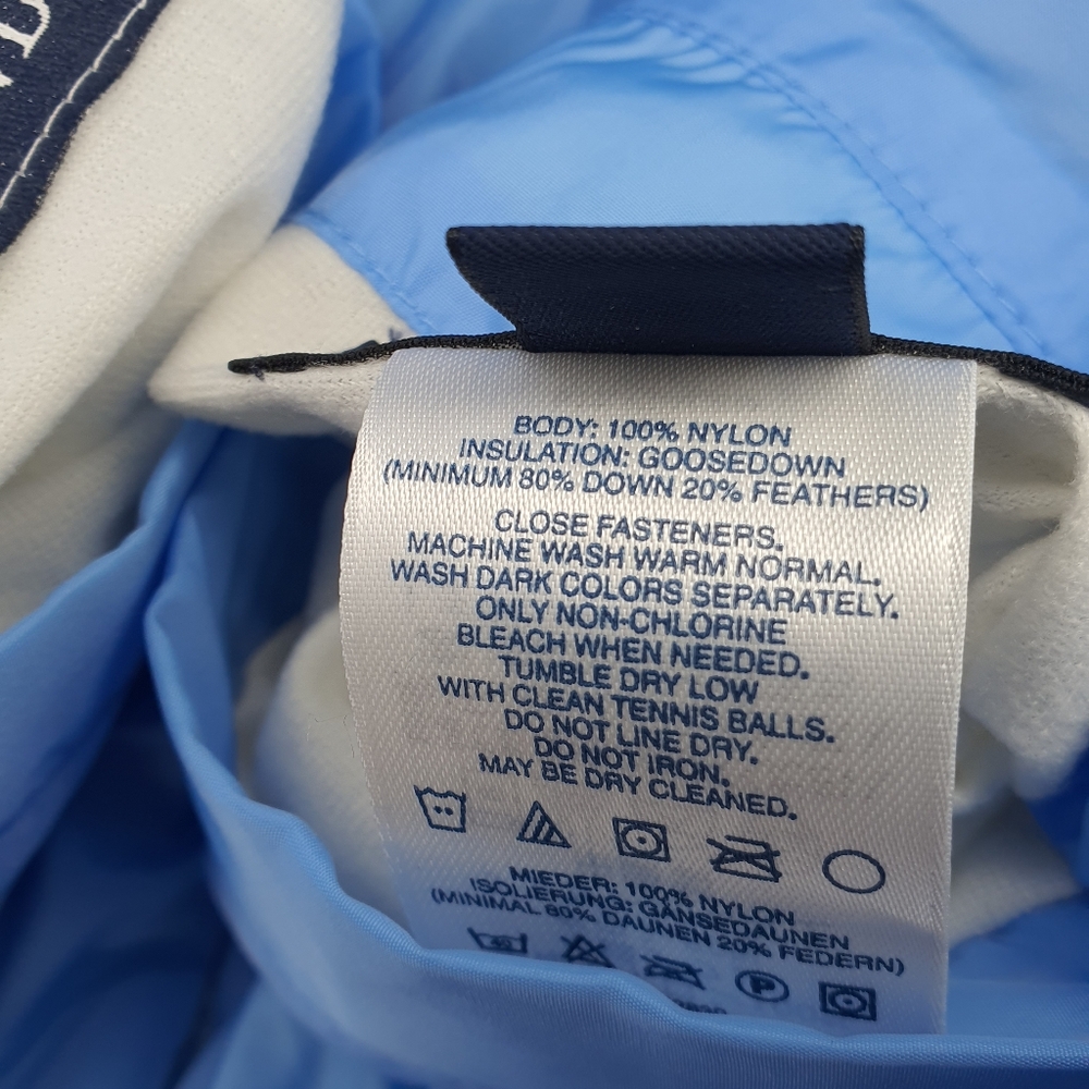 Lands' End Reversible Down Vest Kids 18-20 XL NWT - Picture 10 of 10